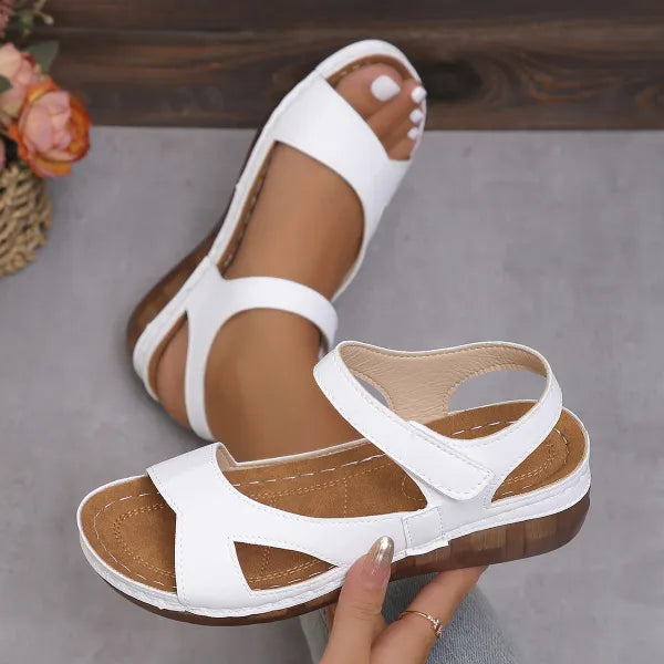 LUNA™ Sandali ortopedici da donna con suola spessa in velcro Comfort