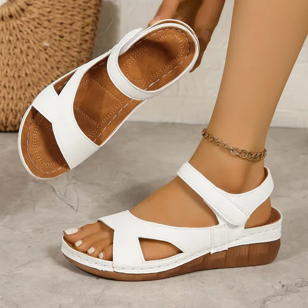 LUNA™ Sandali ortopedici da donna con suola spessa in velcro Comfort